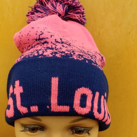 3 Models --LIDA Collection Women Beanie Hat With St. Louis Logos - Picture 2 of 7